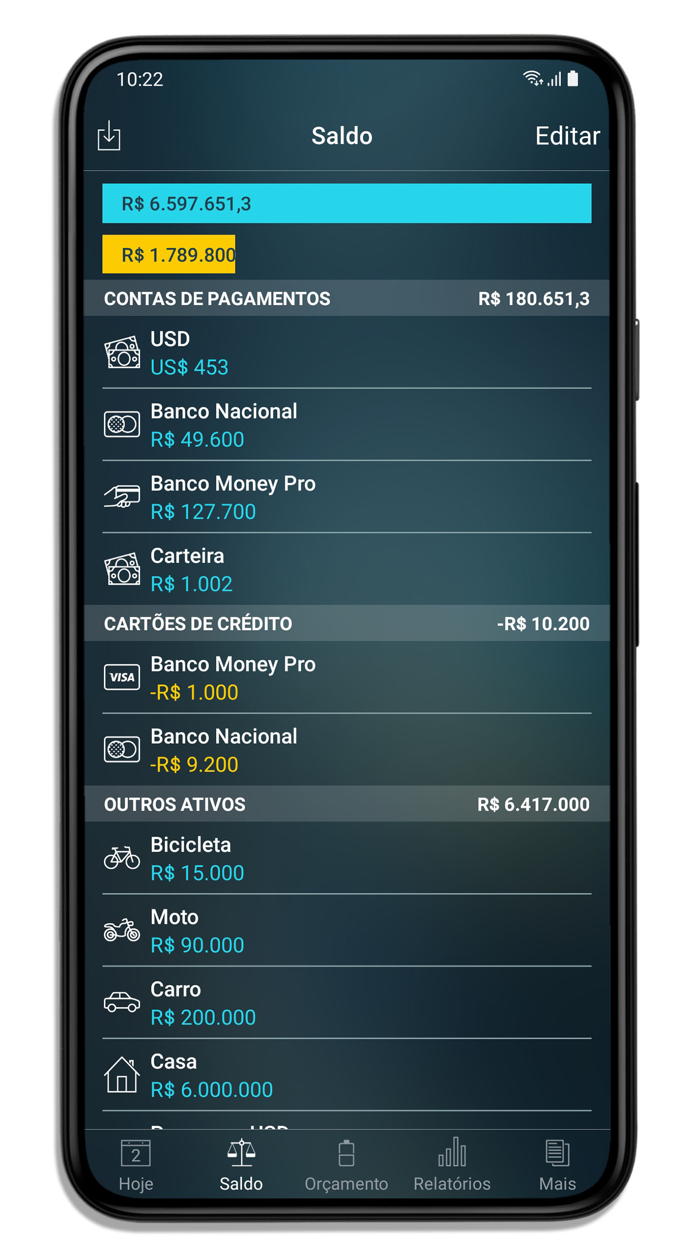 Money Pro for iPhone and iPad - Cadastro de talão de cheques
