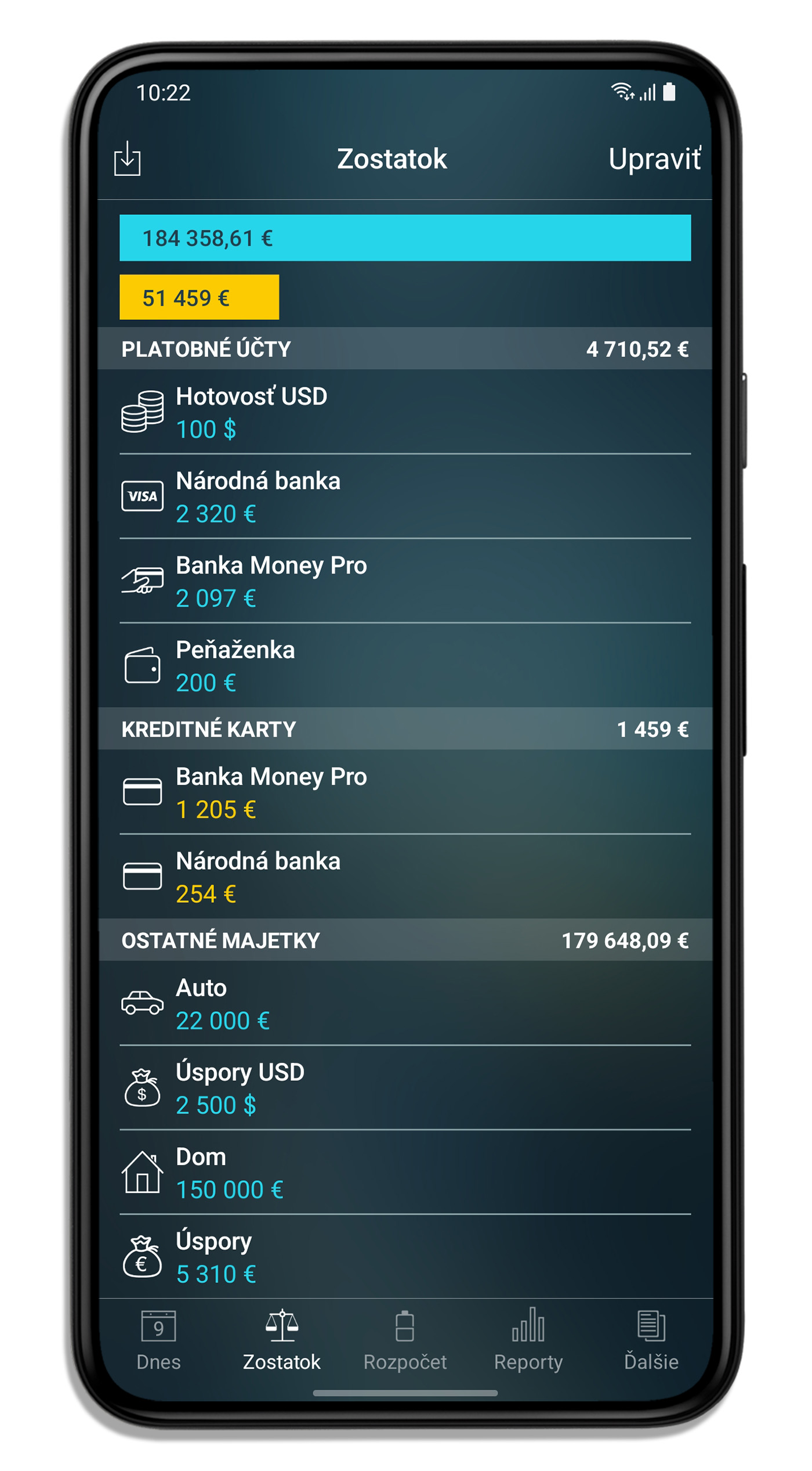 Money Pro for iPhone and iPad - Správca účtov